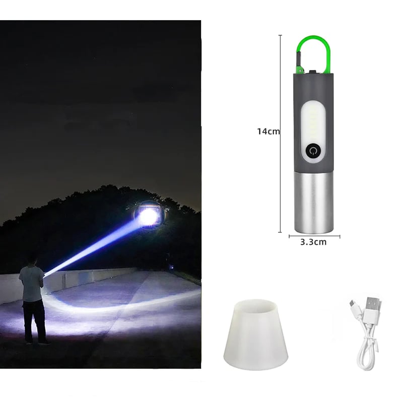 Zoomable LED Flashlight
