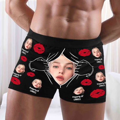 💋"Kiss & Tell" Custom Boxer Briefs