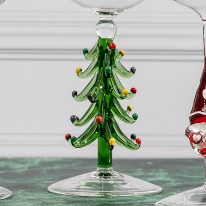 🎄3D Christmas Tree Wine Glasses