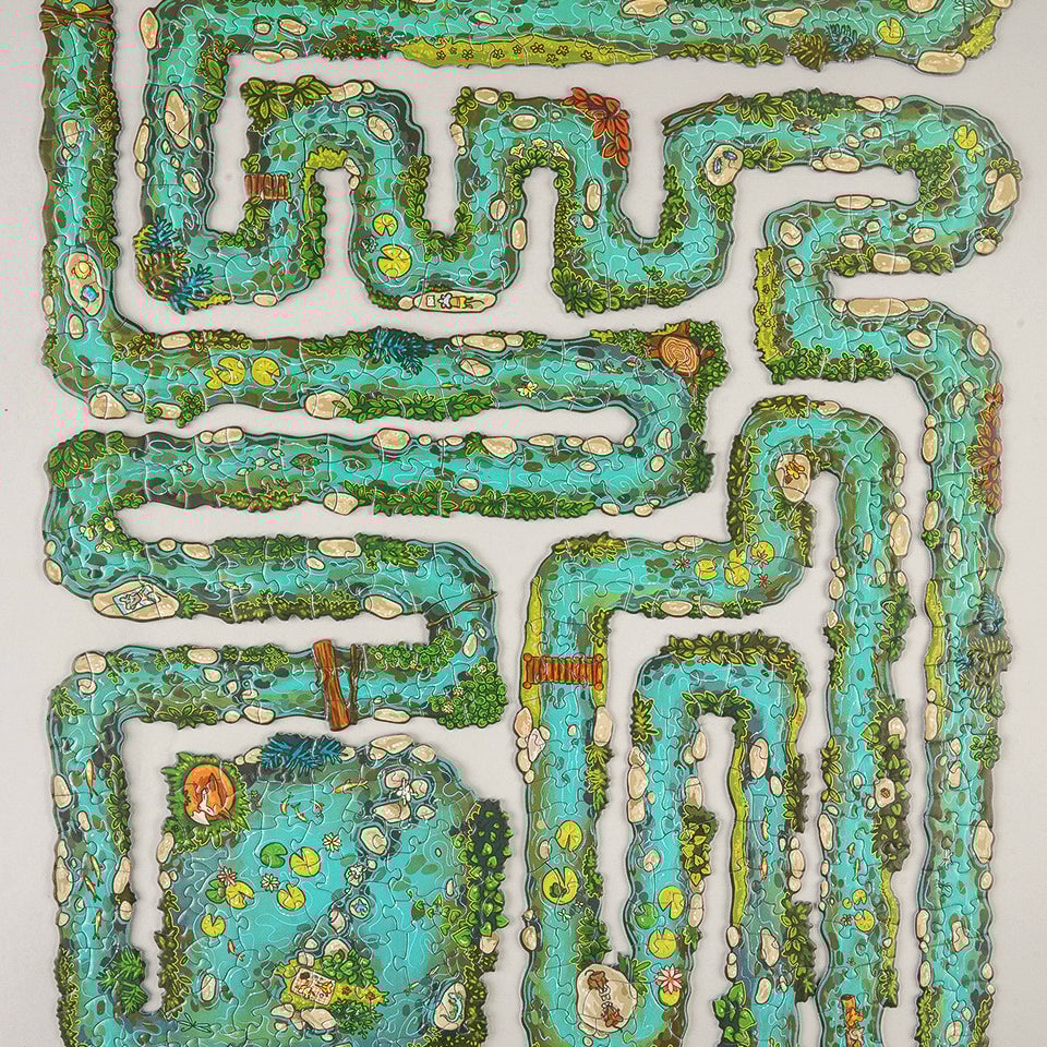 ⏰Limited Sale 49% OFF!!🔥 - 🧩 All-Edge Jigsaw Challenge – Every Piece Is a Challenge🌳