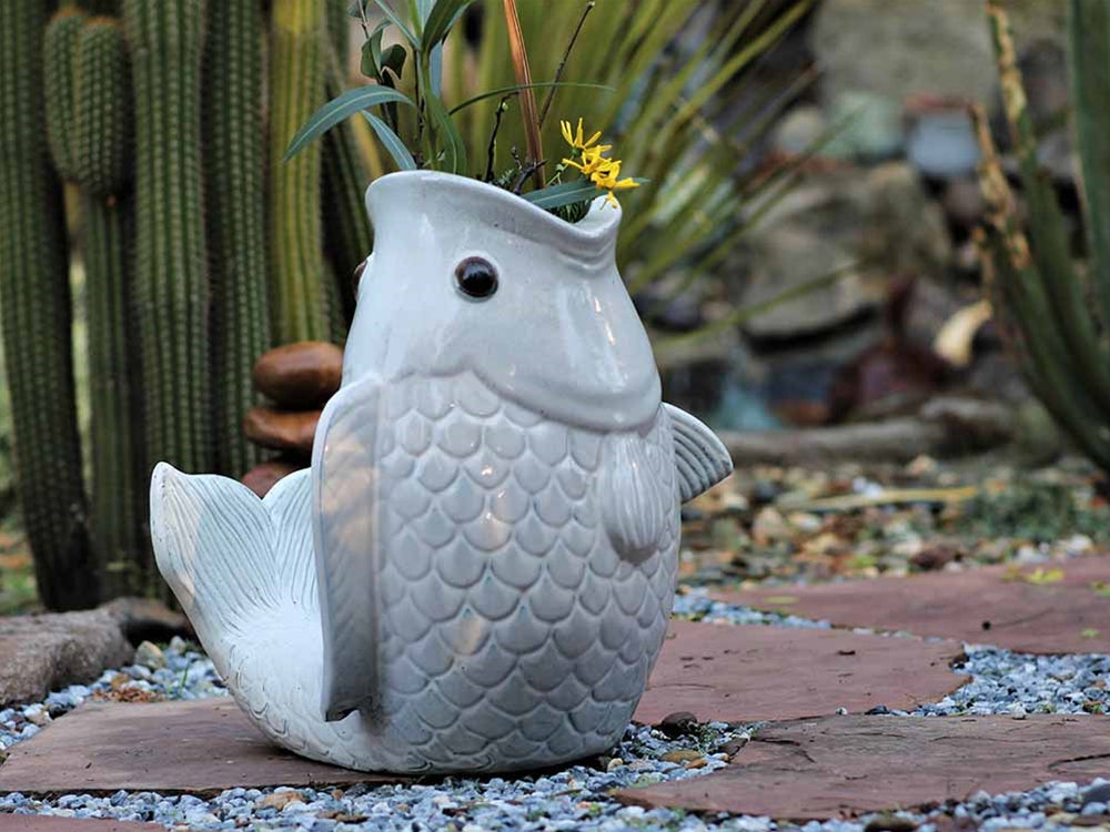 Leaping Carp By Plantatorem