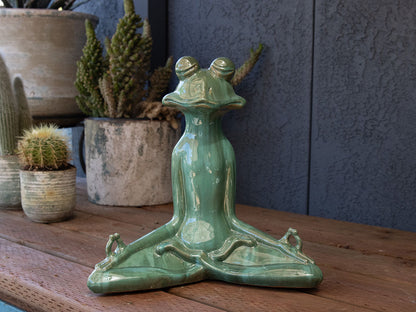 Meditation Frog By Plantatorem
