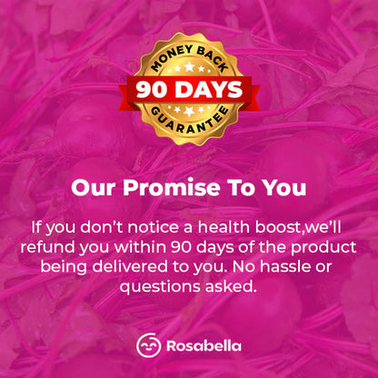 Rosabella Beetroot Capsules To Support Circulation And Vitality