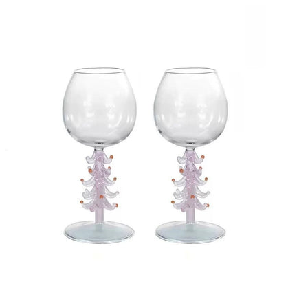 🎄3D Christmas Tree Wine Glasses