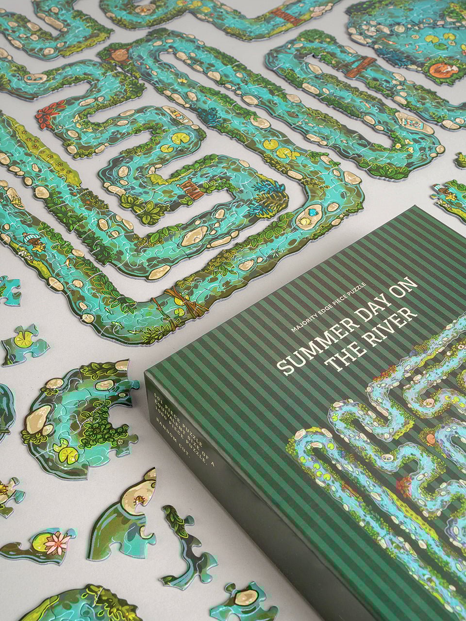 ⏰Limited Sale 49% OFF!!🔥 - 🧩 All-Edge Jigsaw Challenge – Every Piece Is a Challenge🌳